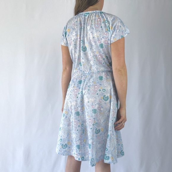 70s Floral Peasant Dress - Picture 5 of 5